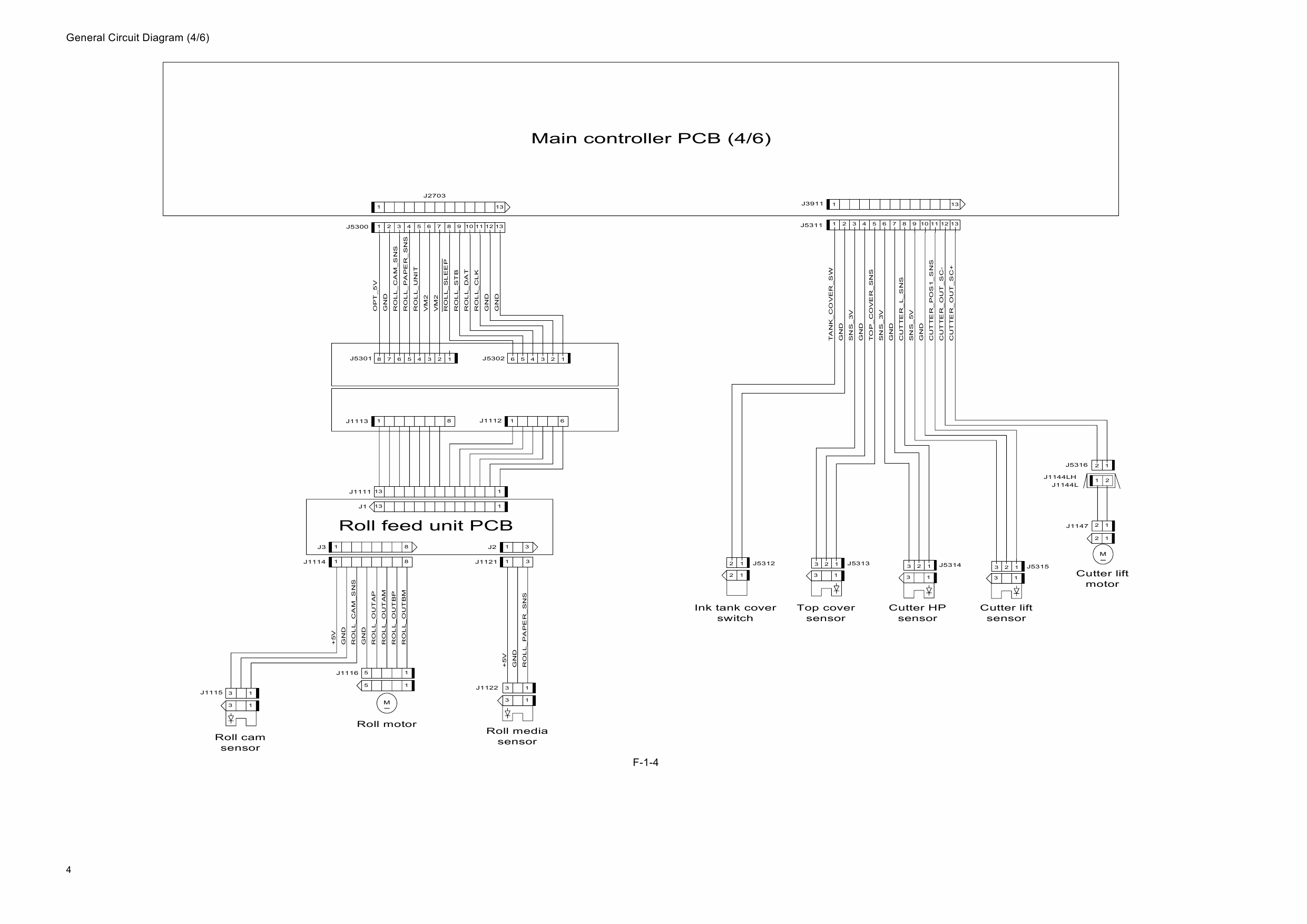 Canon ImagePROGRAF iPF610 Circuit Diagram-6